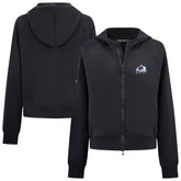 Colorado Avalanche - Levelwear Women's Judd Raglan Full-Zip Hoodie Black