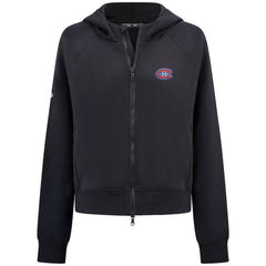 Montreal Canadiens - Levelwear Women's Judd Raglan Full-Zip Hoodie Black