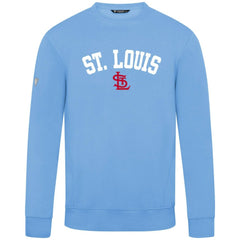 St. Louis Cardinals Levelwear Zane Felt Arch Pullover Sweatshirt Lifestyle