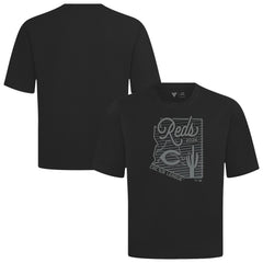 Cincinnati Reds Levelwear Sunrise Luxe Signature Knit T-Shirt On Sale