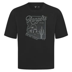 Texas Rangers Levelwear Sunrise Luxe Signature Knit T-Shirt Clearance