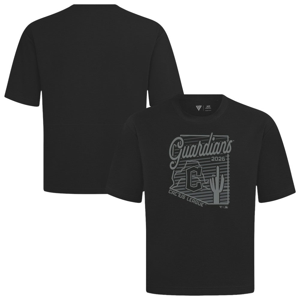 Cleveland Guardians Levelwear Sunrise Luxe Signature Knit T-Shirt Lifestyle