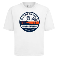 Detroit Tigers Levelwear Spring Training Badge Luxe Signature Knit T-Shirt Online