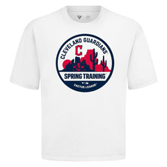 Cleveland Guardians Levelwear Spring Training Badge Luxe Signature Knit T-Shirt Lifestyle