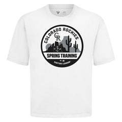 Colorado Rockies Levelwear Spring Training Badge Luxe Signature Knit T-Shirt Clearance