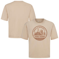 Los Angeles Angels Levelwear Spring Training Badge Luxe Signature Knit T-Shirt Clearance