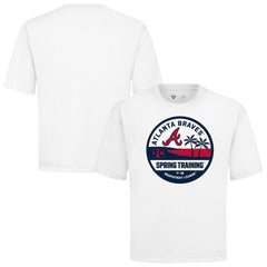 Atlanta Braves Levelwear Spring Training Badge Luxe Signature Knit T-Shirt Clearance