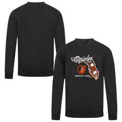 Baltimore Orioles Levelwear Zane Sunrise Sweatshirt Near Me