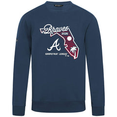 Atlanta Braves Levelwear Zane Sunrise Sweatshirt Sale