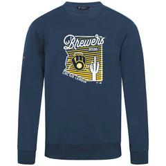 Milwaukee Brewers Levelwear Zane Sunrise Sweatshirt Online
