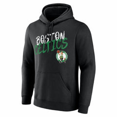 NBA - Boston Celtics Big & Tall Hustle Personalized Name & Number Hoodie - Black