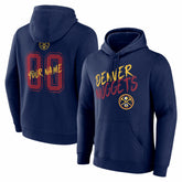 NBA - Denver Nuggets Big & Tall Hustle Personalized Name & Number Hoodie - Navy