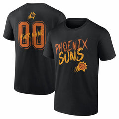 NBA - Phoenix Suns Big & Tall Hustle Personalized Name & Number T-Shirt - Black