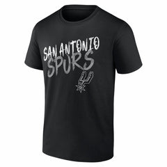 NBA - San Antonio Spurs Big & Tall Hustle Personalized Name & Number T-Shirt - Black