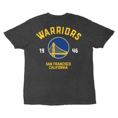NBA - Golden State Warriors Stadium Essentials Unisex Get Back Vintage T-Shirt - Black