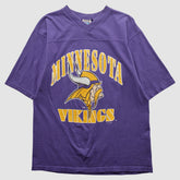 Minnesota Vikings Sport Attack 90s T-shirt Purple Vintage - Fanatics