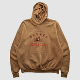 Cleveland Browns Lee Apparel 90s Hooded Pullover Sweatshirt Tan Vintage - Fanatics