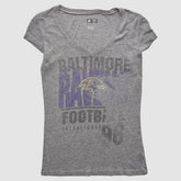 Baltimore Ravens NFL 2010s T-shirt Heather Gray Vintage - Fanatics