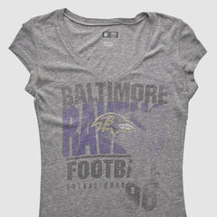 Baltimore Ravens NFL 2010s T-shirt Heather Gray Vintage - Fanatics