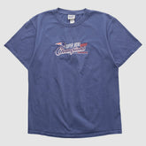 New England Patriots Lee Apparel 2000s T-shirt Blue Vintage - Fanatics