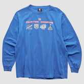 New York Giants NFL 2010s Long Sleeve T-shirt Blue Vintage - Fanatics