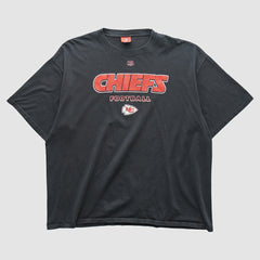 Kansas City Chiefs NFL 2000s T-shirt Black Vintage - Fanatics