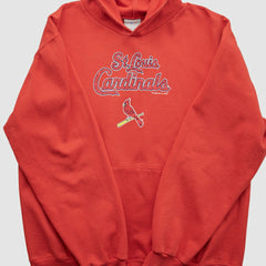 St. Louis Cardinals Genuine Merchandise 2000s Hooded Pullover Sweatshirt for sale