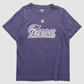 New England Patriots Reebok 2000s T-shirt Purple Vintage - Fanatics