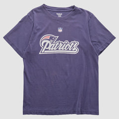 New England Patriots Reebok 2000s T-shirt Purple Vintage - Fanatics
