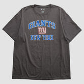 New York Giants NFL 2000s T-shirt Charcoal Vintage - Fanatics