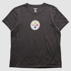 Pittsburgh Steelers Reebok 2000s T-shirt Black Vintage - Fanatics