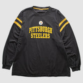 Pittsburgh Steelers 2000s Long Sleeve T-shirt Black Vintage - Fanatics