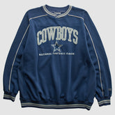 Dallas Cowboys Lee Apparel 90s Pullover Sweatshirt Navy Vintage - Fanatics