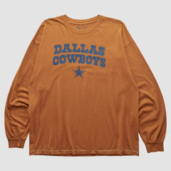 Dallas Cowboys 2000s Long Sleeve T-shirt Orange Vintage - Fanatics