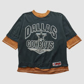 Dallas Cowboys 90s T-shirt Charcoal Vintage - Fanatics