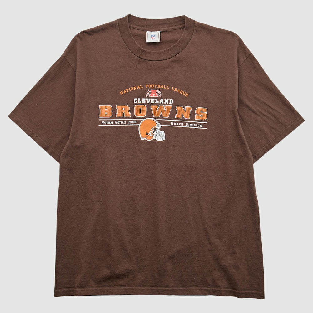 Cleveland Browns NFL 2000s T-shirt Brown Vintage - Fanatics