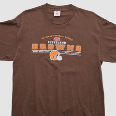 Cleveland Browns NFL 2000s T-shirt Brown Vintage - Fanatics