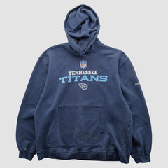 Tennessee Titans Reebok 2000s Hooded Pullover Sweatshirt Navy Vintage - Fanatics