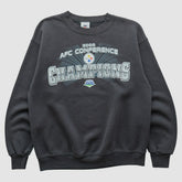 Pittsburgh Steelers NFL 2008 Pullover Sweatshirt Charcoal Vintage - Fanatics