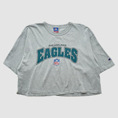 Philadelphia Eagles Champion 2000s T-shirt Heather Gray Vintage - Fanatics