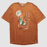Miami Dolphins Logo 7 90s T-shirt Orange Vintage - Fanatics