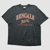 Cincinnati Bengals Champion 2000s T-shirt Charcoal Vintage - Fanatics