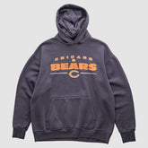 Chicago Bears NFL 2000s Hooded Pullover Sweatshirt Charcoal Vintage - Fanatics