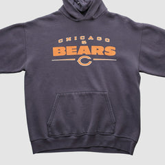 Chicago Bears NFL 2000s Hooded Pullover Sweatshirt Charcoal Vintage - Fanatics