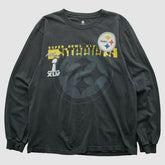 Pittsburgh Steelers NFL 2011 Long Sleeve T-shirt Charcoal Vintage - Fanatics