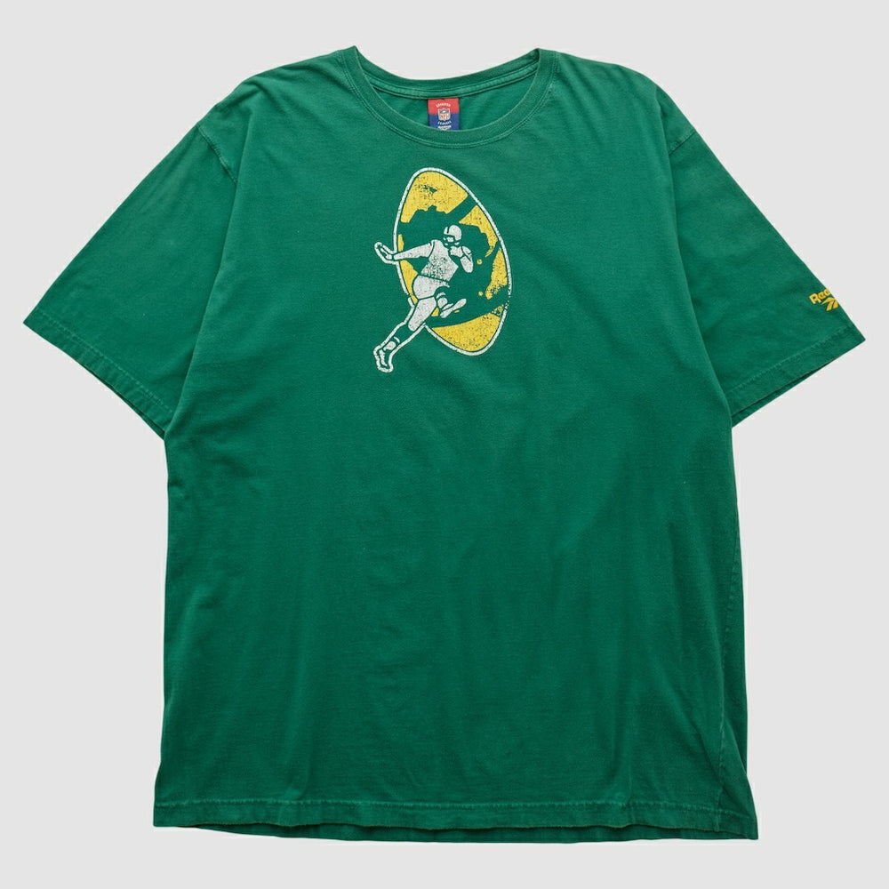 Green Bay Packers Reebok 2000s T-shirt Green Vintage - Fanatics