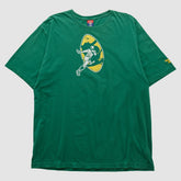 Green Bay Packers Reebok 2000s T-shirt Green Vintage - Fanatics