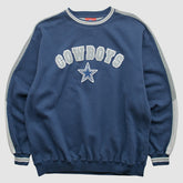 Dallas Cowboys NFL 2000s Pullover Sweatshirt Navy Vintage - Fanatics