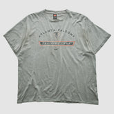 Atlanta Falcons 2000s T-shirt Heather Gray Vintage - Fanatics