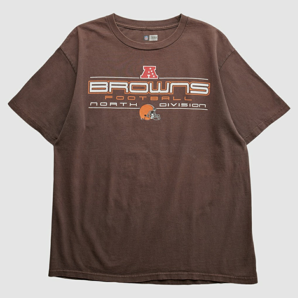 Cleveland Browns NFL 2000s T-shirt Brown Vintage - Fanatics